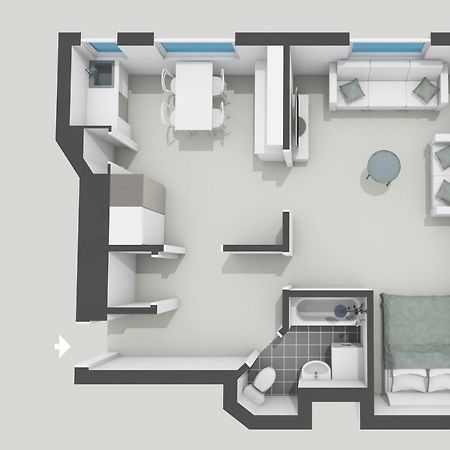 Magnificent Sea View! Luminous 1 Bedroom For Max 4 Helsinki Esterno foto